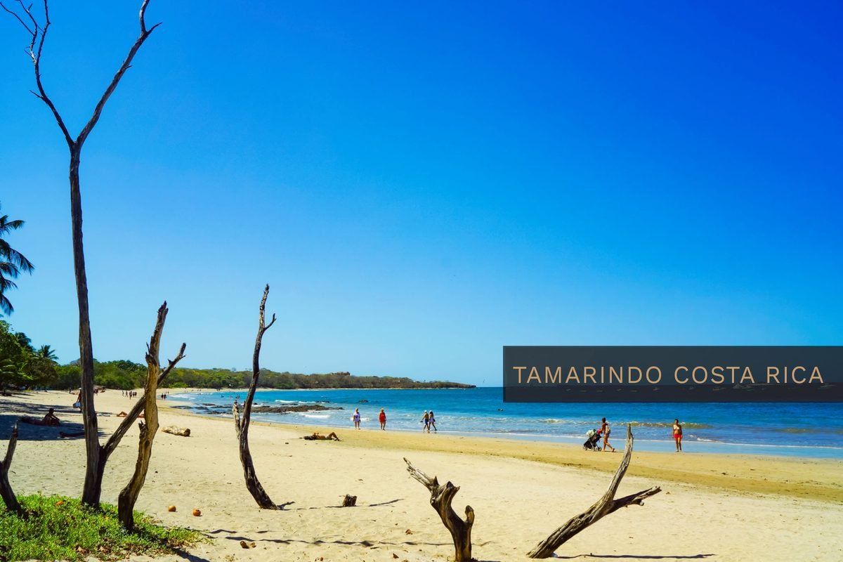 Tamarindo coastline in Guanacaste, Costa Rica